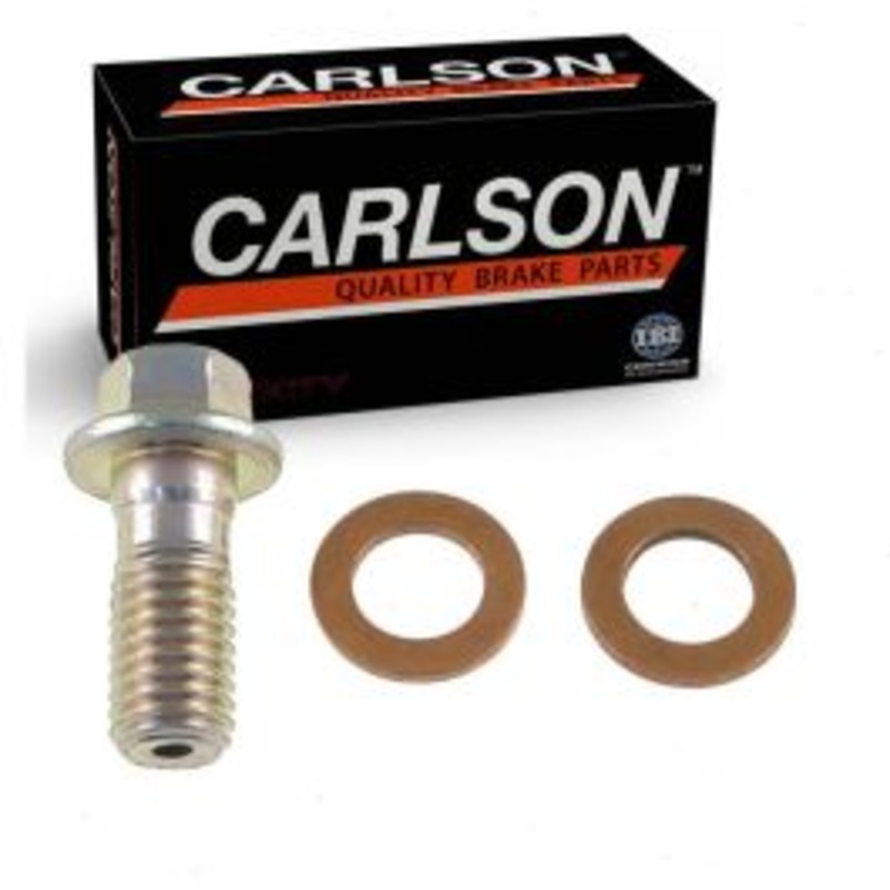 Carlson Front Brake Hydraulic Banjo Bolt for 1987-1989 Pontiac Safari