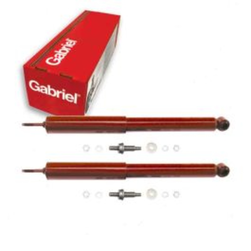 2 pc Gabriel Guardian Rear Shock Absorbers for 1975-1976 Ford Elite