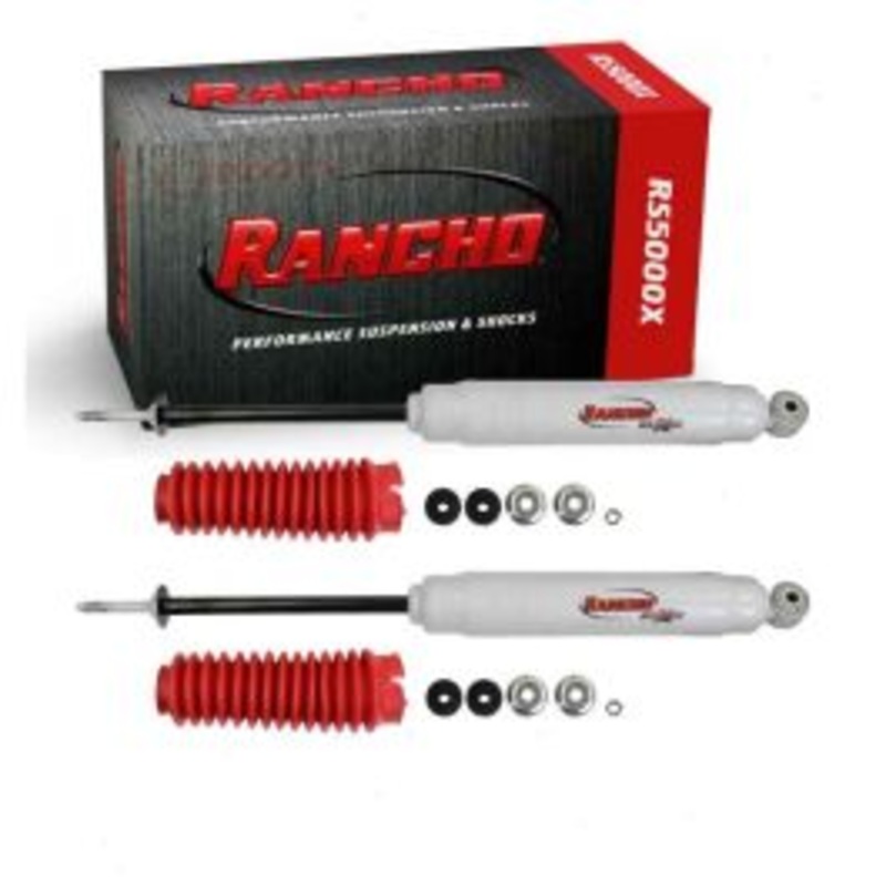 2 pc Rancho RS5000X Rear Shock Absorbers for 2000-2006 Toyota Tundra