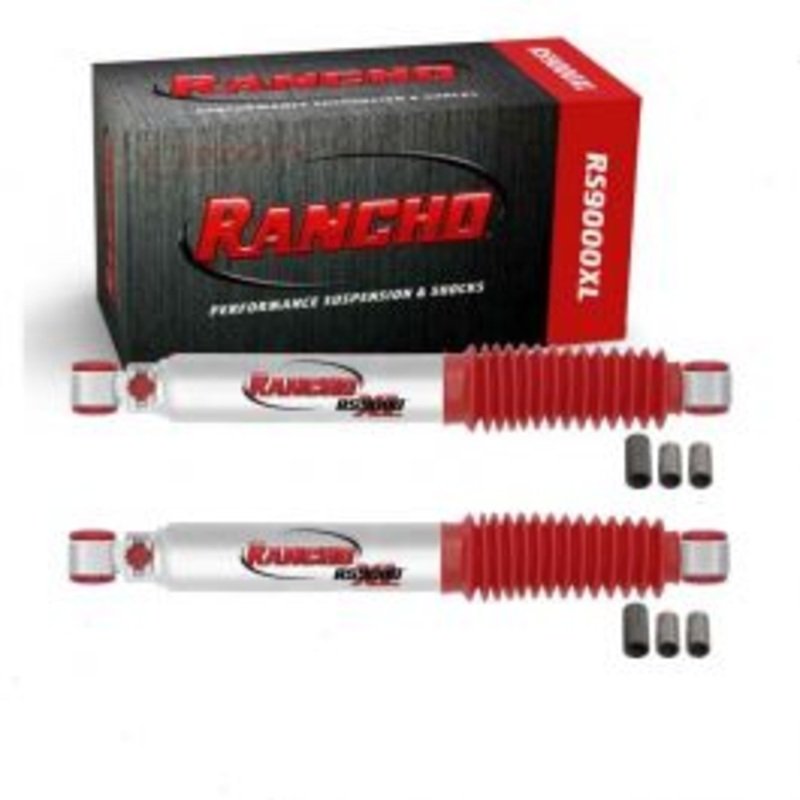 2 pc Rancho RS9000XL Front Shock Absorbers for 1965-1973 Jeep J-2500