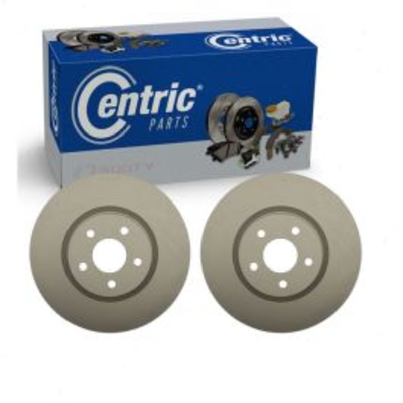 2 pc Centric GCX Front Disc Brake Rotors for 2019 Lincoln MKC