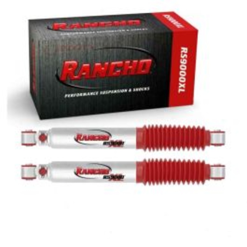 2 pc Rancho RS9000XL Rear Shock Absorbers for 2003-2010 Dodge Ram 3500