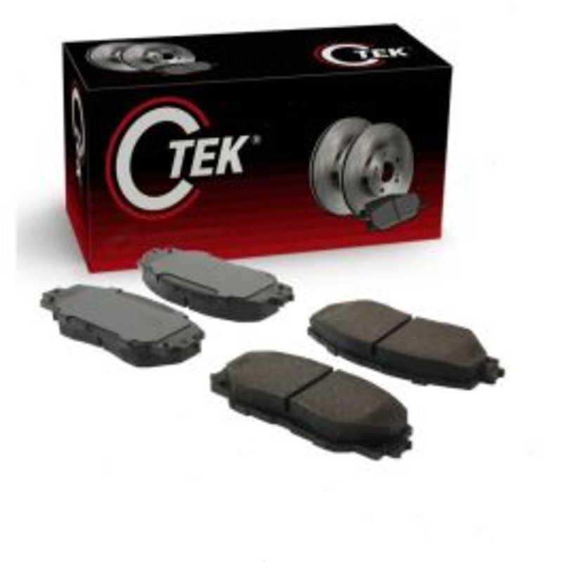 Centric CTEK Front Disc Brake Pad Set for 2009-2019 Toyota Corolla