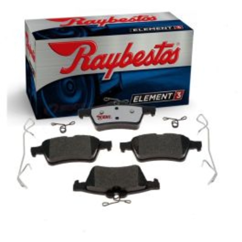 Raybestos Element3 Rear Disc Brake Pad Set for 2005-2009 Jaguar Super V8