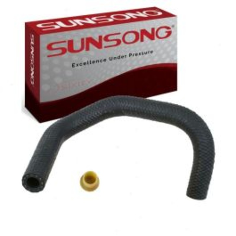 Sunsong Pipe To Pipe Power Steering Return Line Hose for 2005-2010 Honda Odyssey
