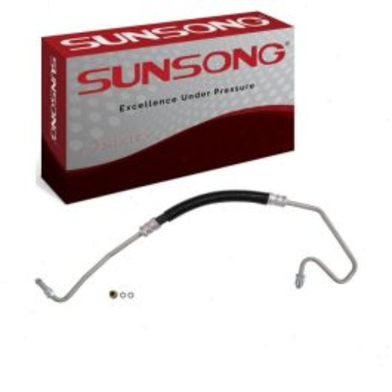 Sunsong Power Steering Pressure Line Hose for 1997-2000 GMC Yukon