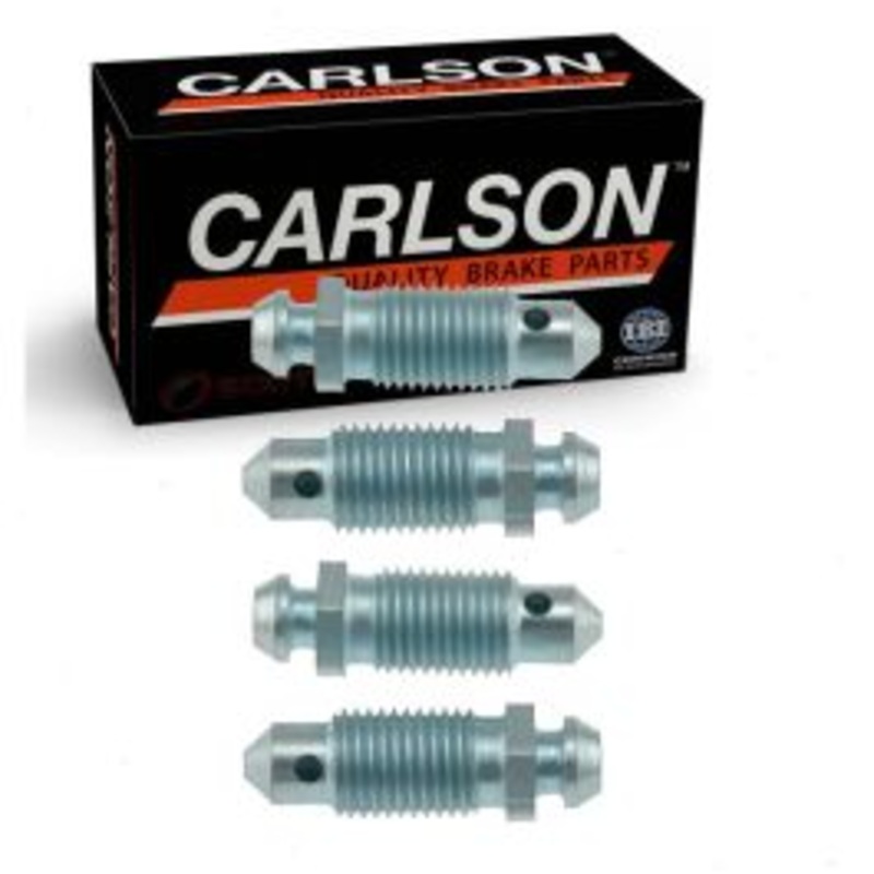 2 pc Carlson Front Brake Bleeder Screws for 1985-1987 Dodge Charger