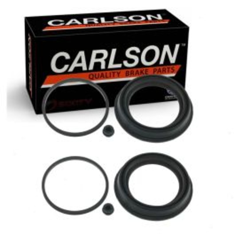 2 pc Carlson Front Brake Caliper Repair Kit for 2009-2015 Jaguar XF 2.0L 3.0L L4 V6