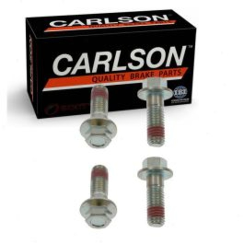 2 pc Carlson Rear Brake Caliper Bracket Mounting Bolts for 1998-2002 Oldsmobile Intrigue
