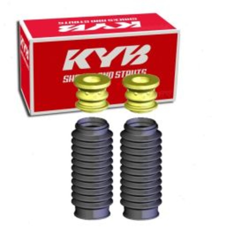 2 pc KYB Front Suspension Strut Bellows for 1989-1990 Audi 100