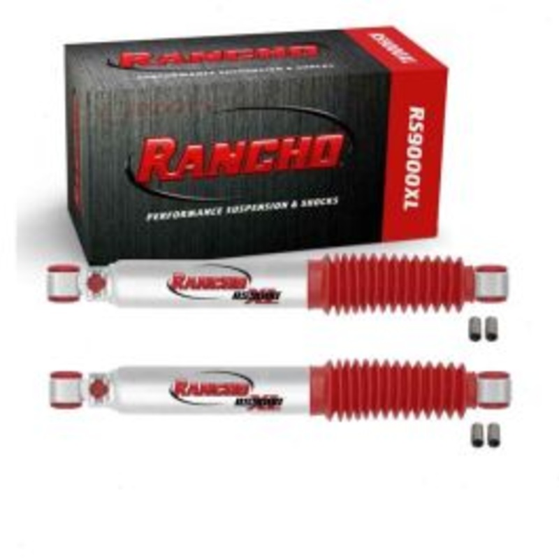 2 pc Rancho RS9000XL Rear Shock Absorbers for 1966-1979 Ford Bronco