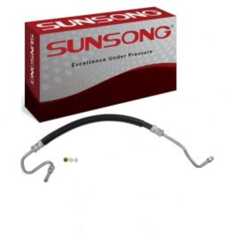 Sunsong Power Steering Pressure Line Hose for 2002 Cadillac Escalade EXT