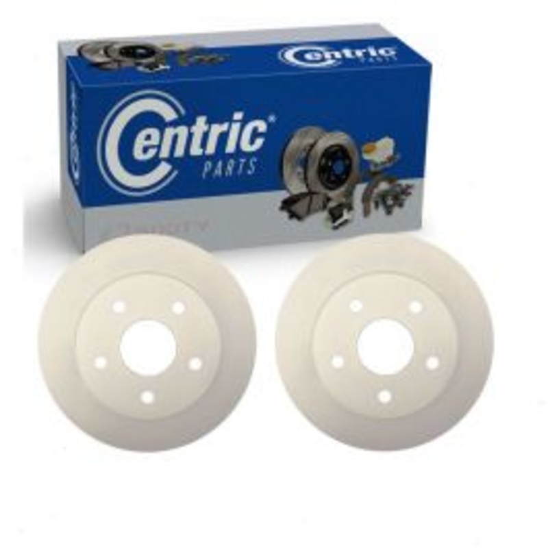 2 pc Centric GCX Front Disc Brake Rotors for 2002-2010 Dodge Ram 1500