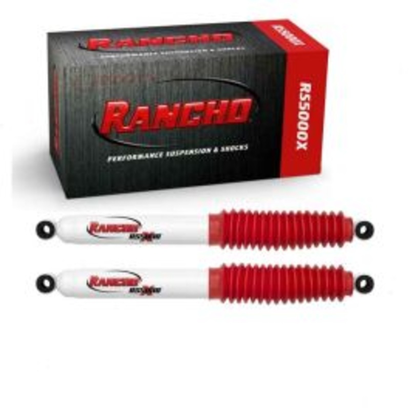 2 pc Rancho RS5000X Rear Shock Absorbers for 1975-1986 Chevrolet C20