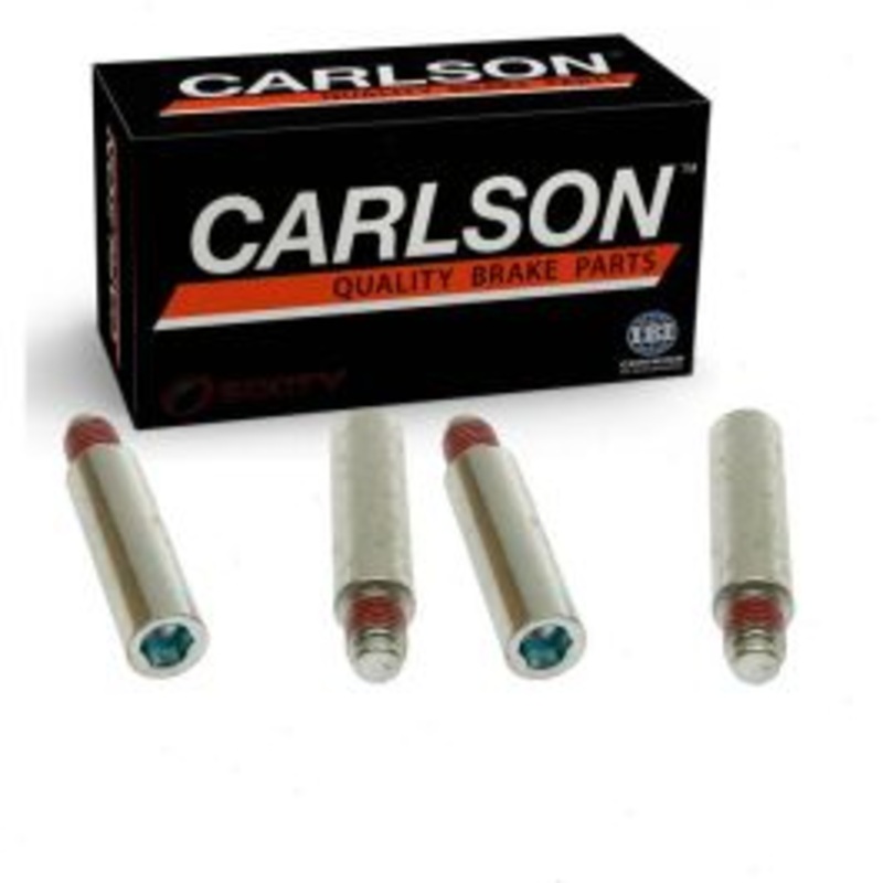 2 pc Carlson Front Brake Caliper Guide Pin Kit for 1990 Ford Cougar
