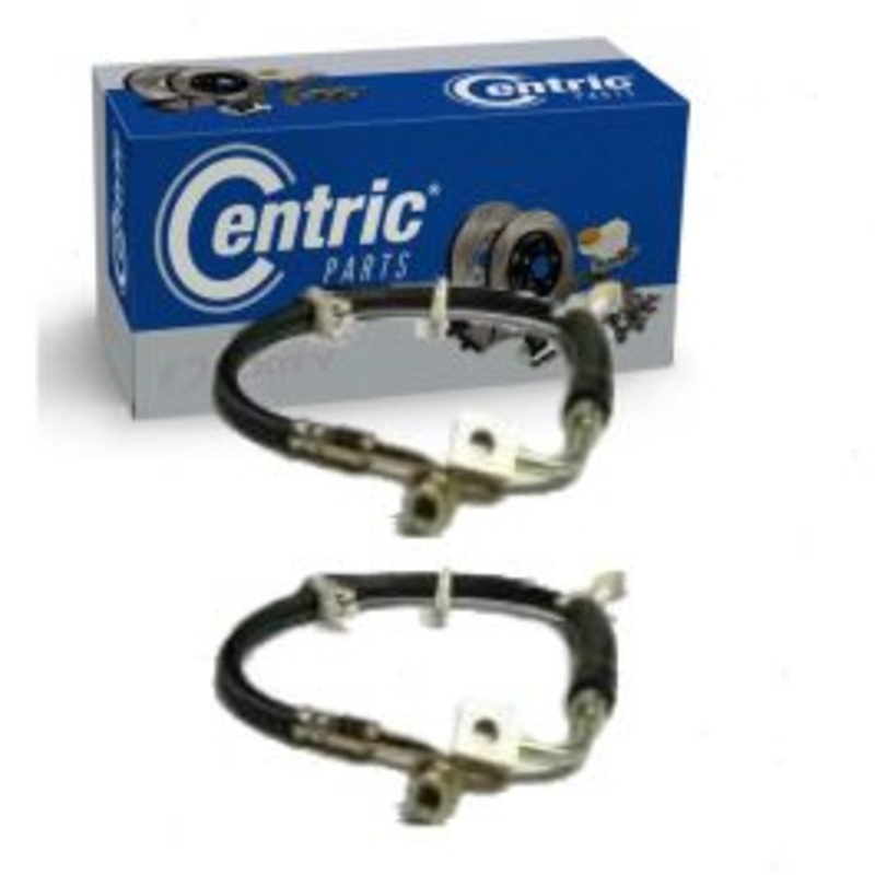 2 pc Centric Premium Front Brake Hydraulic Hoses for 1967 Mercury Cougar
