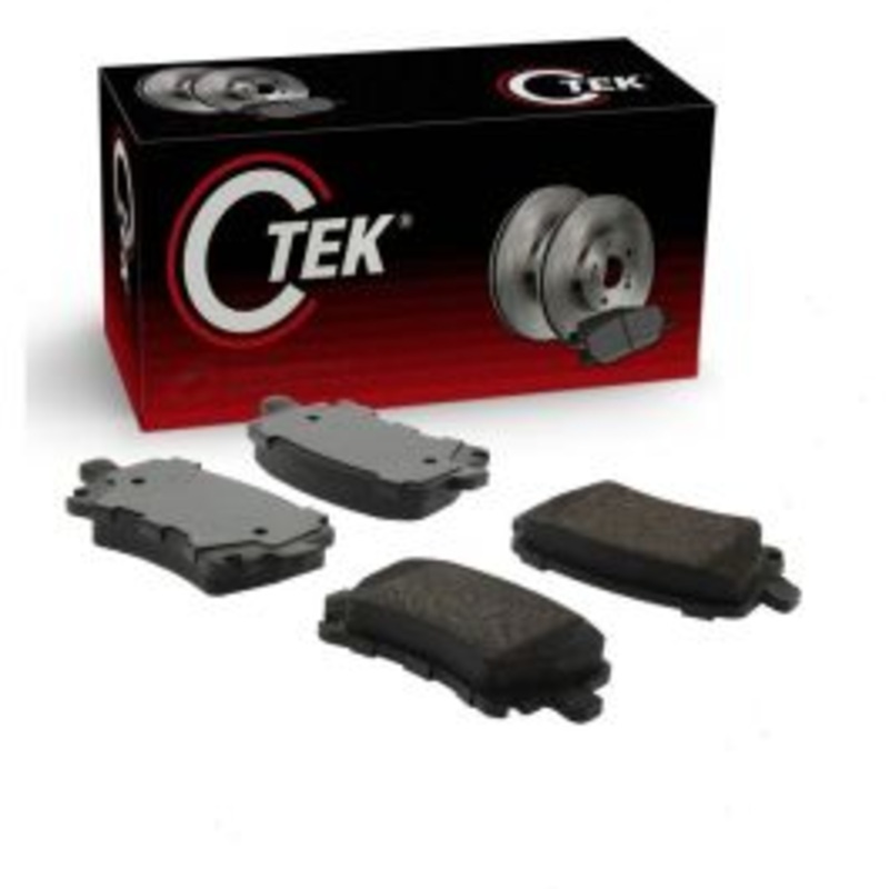 Centric CTEK Rear Disc Brake Pad Set for 2006-2013 Seat Toledo