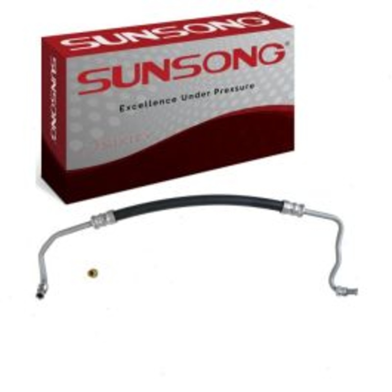 Sunsong Power Steering Pressure Line Hose for 1968-1972 GMC C25 C2500 Pickup