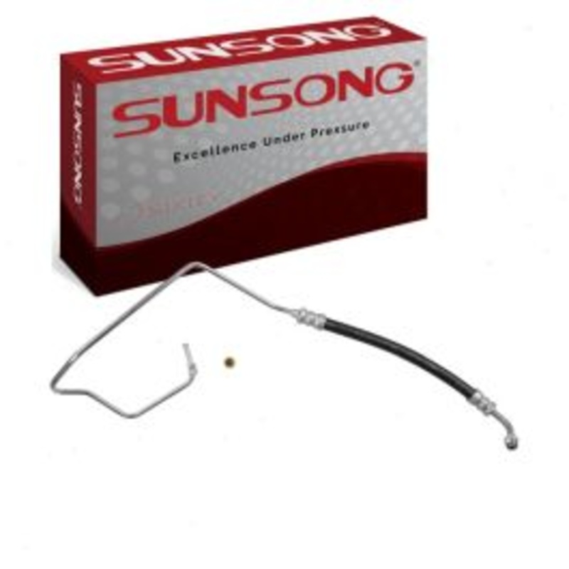 Sunsong Power Steering Pressure Line Hose for 1993-1996 Ford F-150