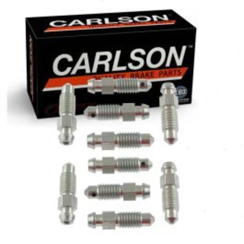 2 pc Carlson Front Brake Bleeder Screws for 2010-2011 Mercedes-Benz E550