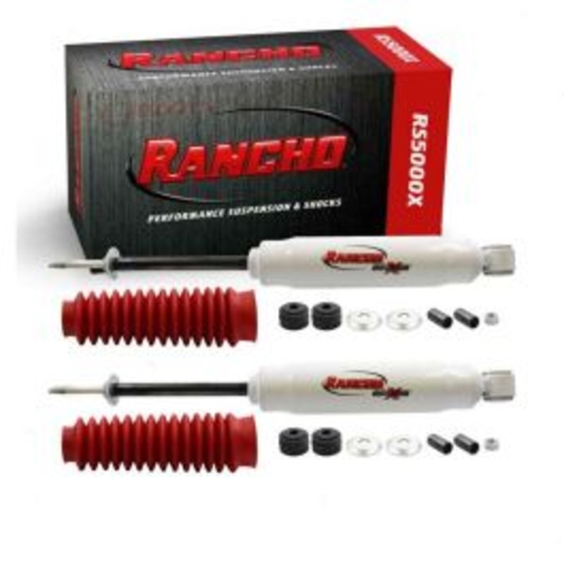 2 pc Rancho RS5000X Front Shock Absorbers for 1991-1994 Mazda Navajo