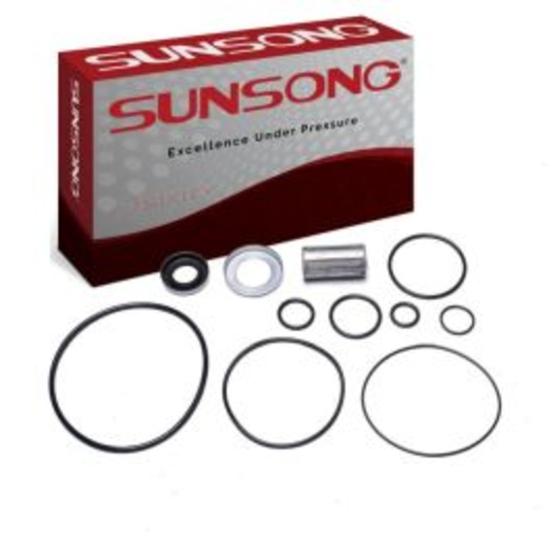 Sunsong Power Steering Pump Rebuild Kit for 1978-2002 Ford E-150 Econoline