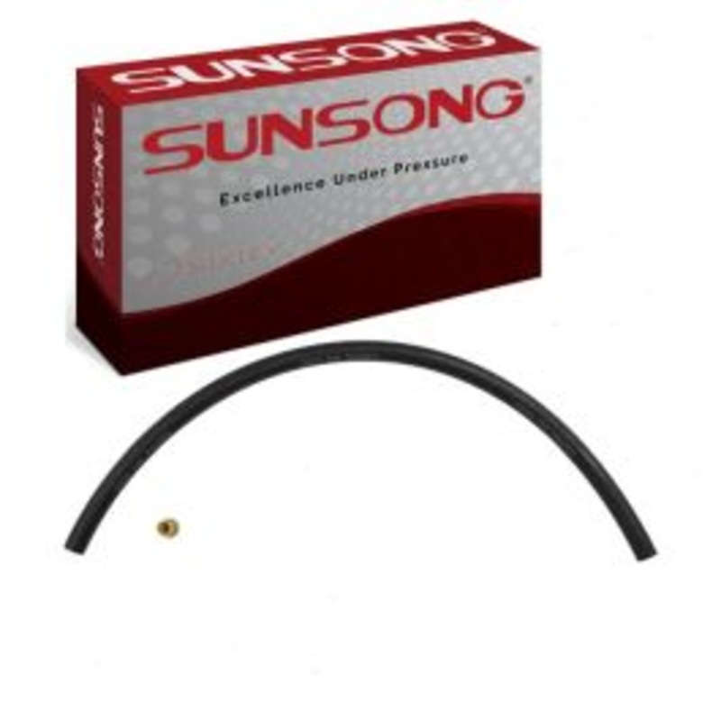 Sunsong Tee To Pump Power Steering Return Hose for 1975-1976 Mercury Marquis