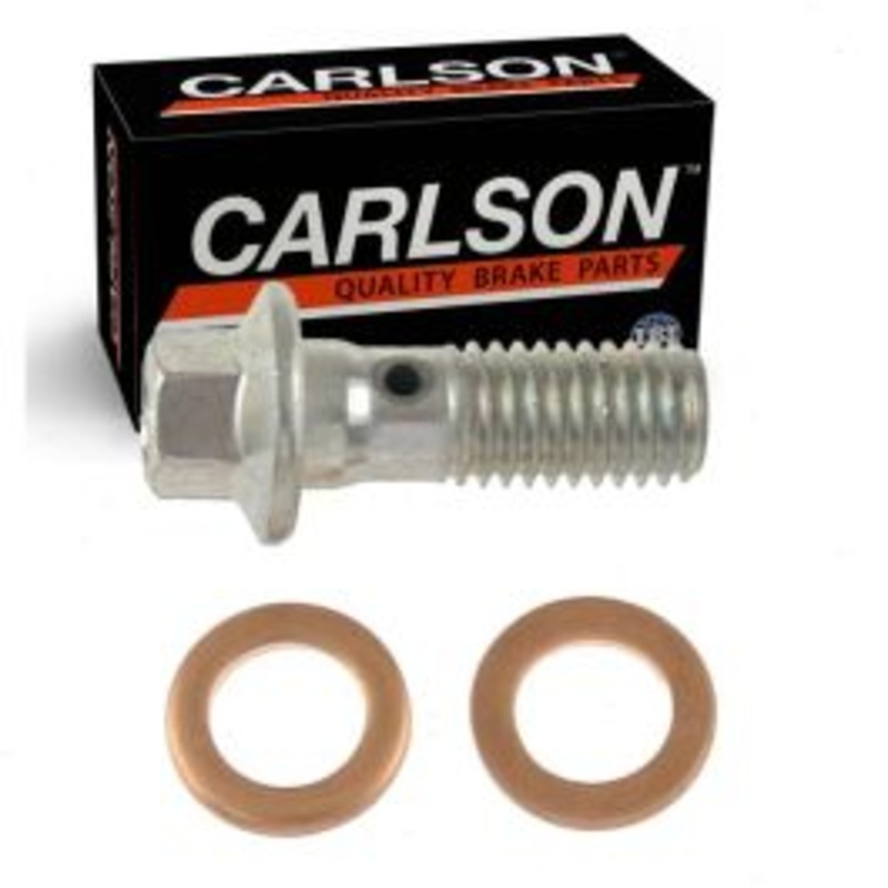 Carlson Front Brake Hydraulic Banjo Bolt for 1986-1989 Ford Taurus