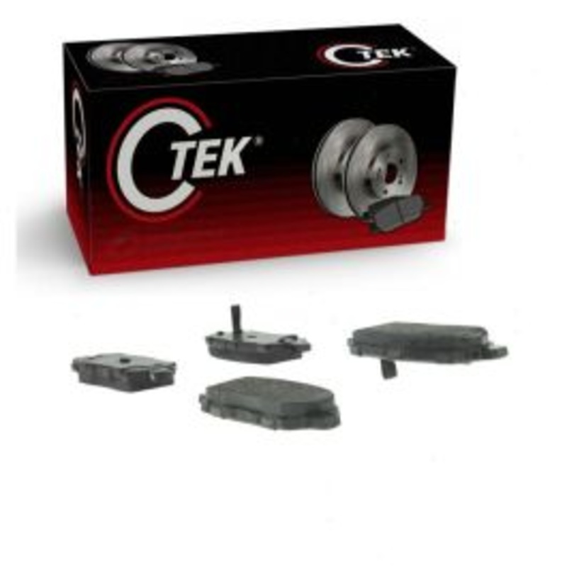 Centric CTEK Rear Disc Brake Pad Set for 2009-2019 Nissan 370Z