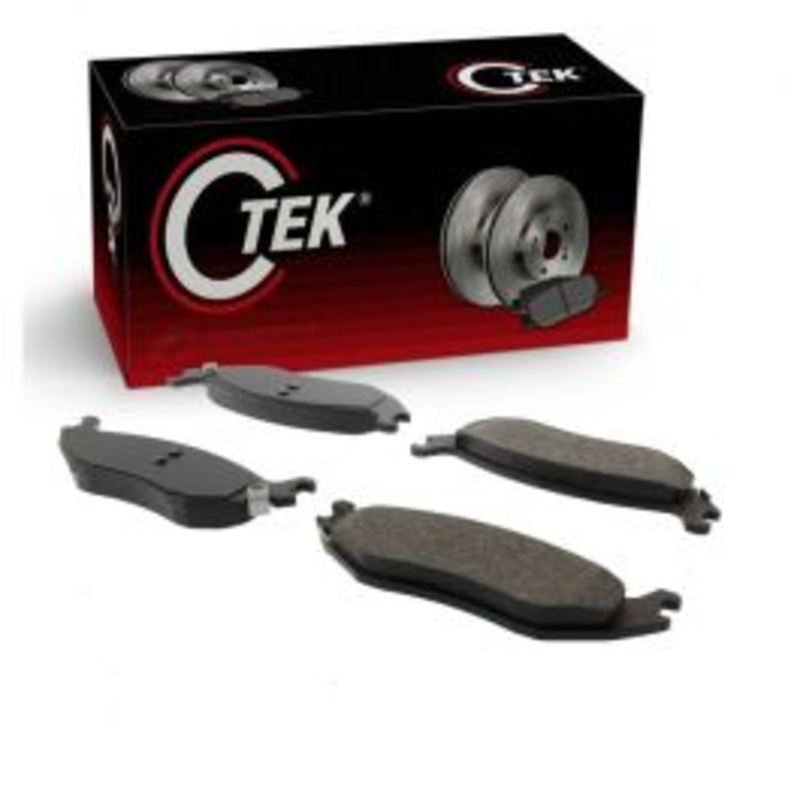 Centric CTEK Rear Disc Brake Pad Set for 2019-2022 Ram 1500 Classic