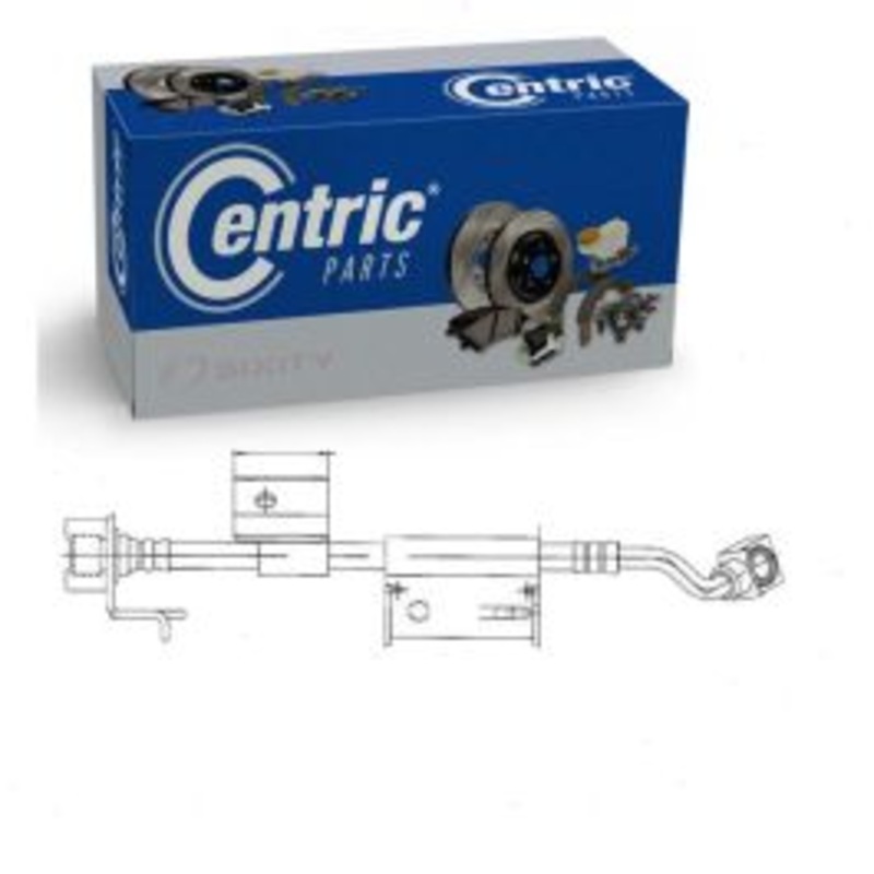 Centric Premium Front Left Brake Hydraulic Hose for 1999-2004 GMC Sierra 1500