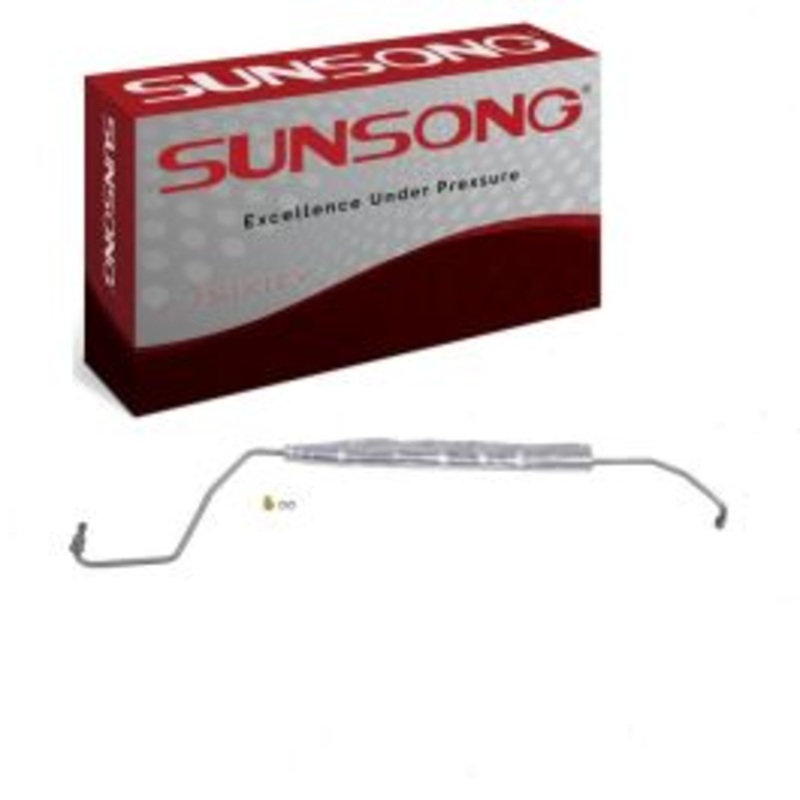 Sunsong Pump To Hydroboost Power Steering Pressure Line Hose for 1997-2000 Chevrolet C3500 6.5L 7.4L V8