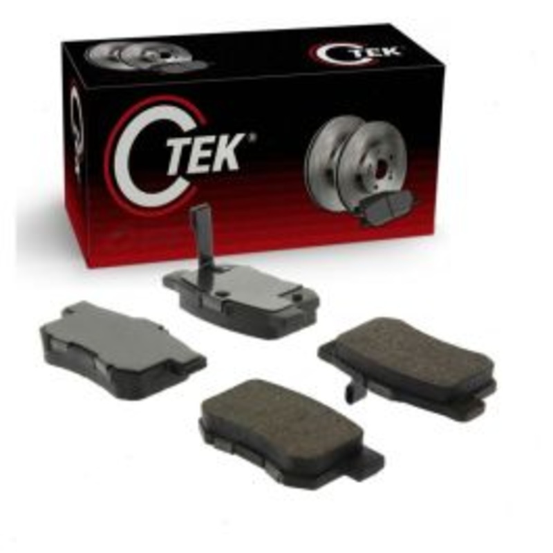 Centric CTEK Rear Disc Brake Pad Set for 2006-2011 Acura CSX
