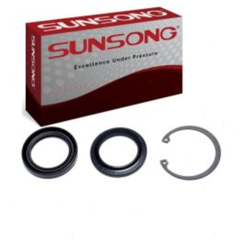 Sunsong Lower Steering Gear Pitman Shaft Seal Kit for 1982-1996 Ford E-350 Econoline