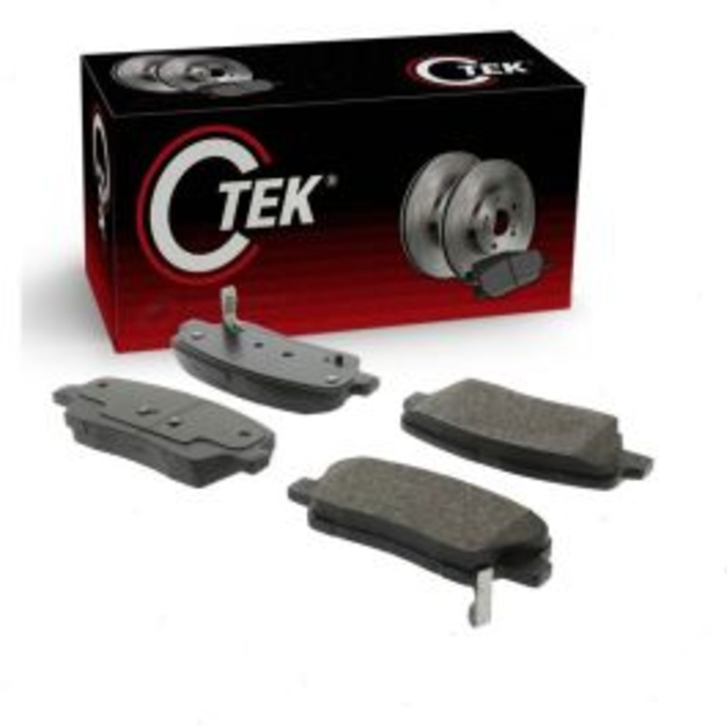 Centric CTEK Rear Disc Brake Pad Set for 2011-2015 Kia Sorento