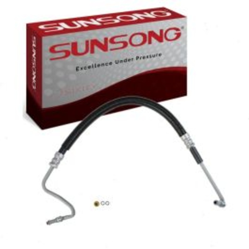 Sunsong Pump To Hydroboost Power Steering Pressure Line Hose for 2007 GMC Sierra 3500 Classic