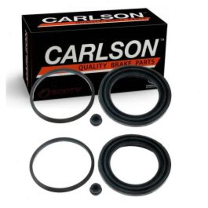 2 pc Carlson Front Brake Caliper Repair Kit for 2000-2006 Audi TT Quattro 1.8L L4