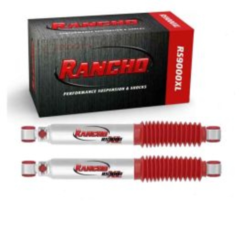 2 pc Rancho RS9000XL Rear Shock Absorbers for 1961-1967 Dodge W100 Series