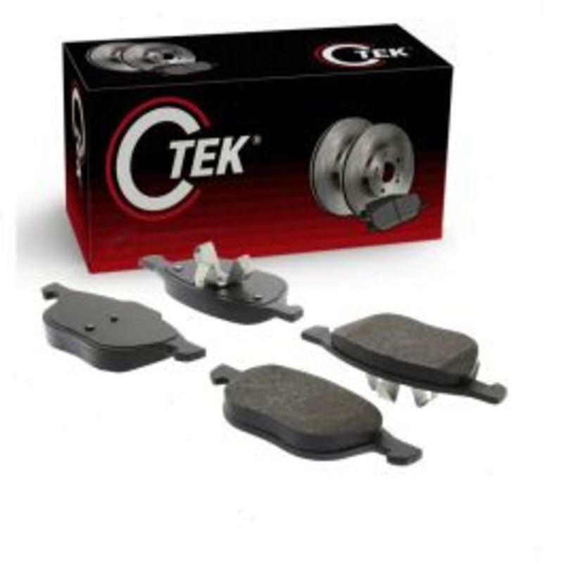 Centric CTEK Front Disc Brake Pad Set for 2009-2013 Mazda 3 Sport 2.0L 2.5L L4