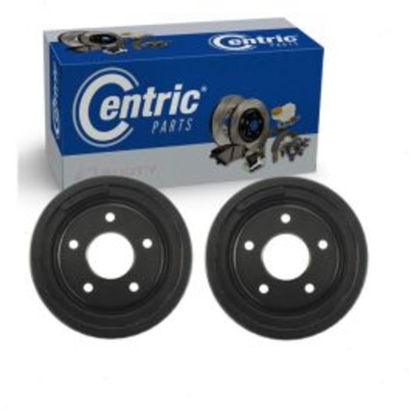 2 pc Centric Premium Rear Brake Drums for 1964-1987 Oldsmobile Cutlass
