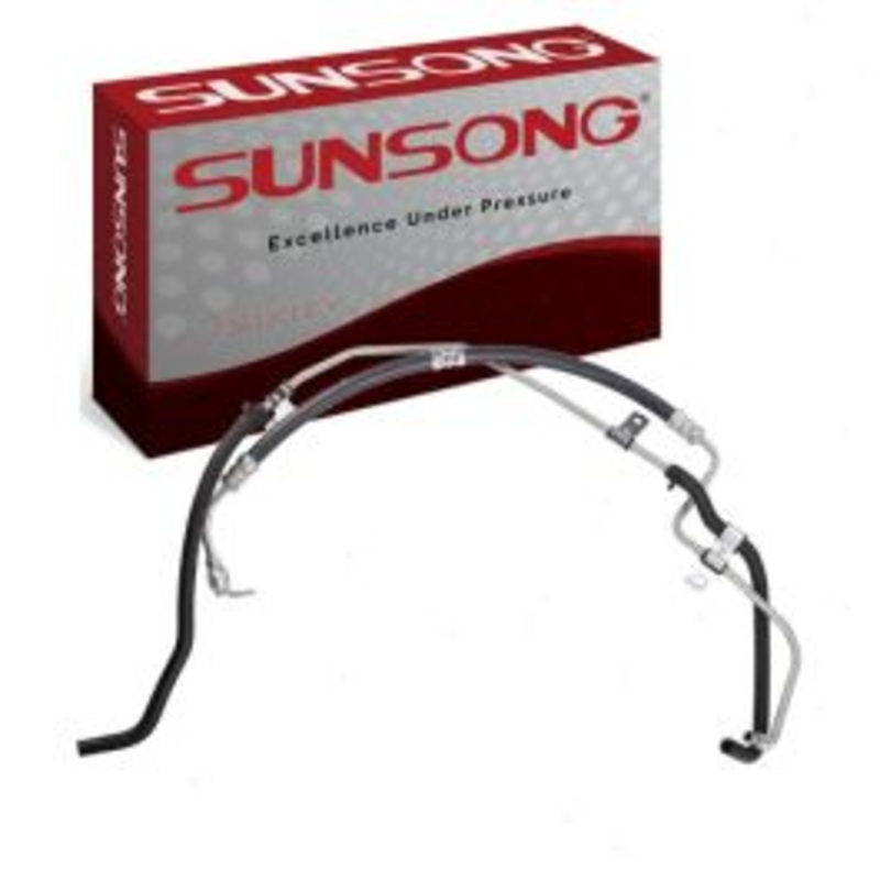 Sunsong Power Steering Hose Assembly for 2007-2009 Toyota FJ Cruiser 4.0L V6