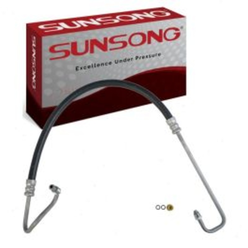 Sunsong Hydroboost To Gear Power Steering Pressure Line Hose for 2003-2013 GMC Savana 2500