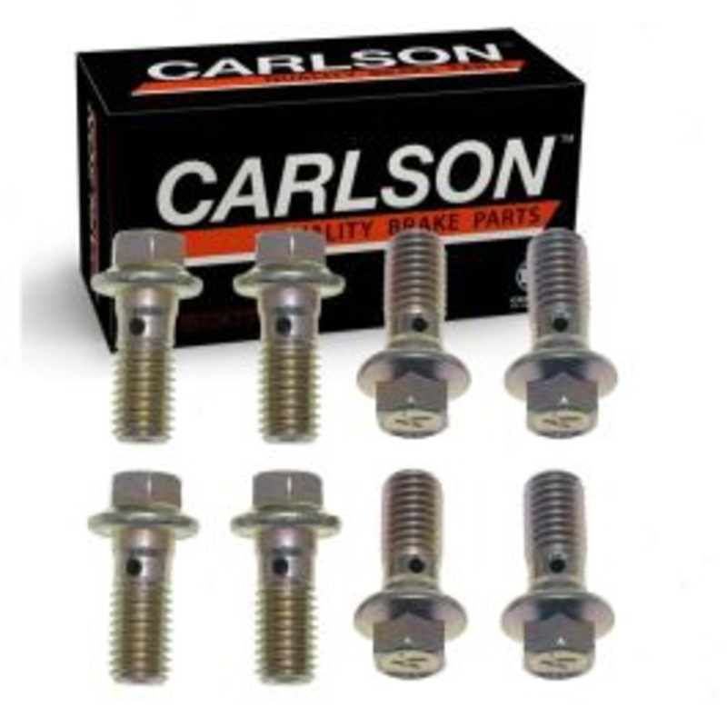 2 pc Carlson Front Brake Hydraulic Banjo Bolts for 2022 Chevrolet Bolt EUV
