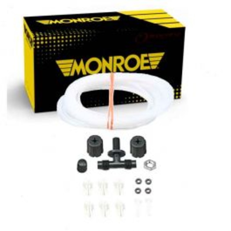 Monroe Rear Shock Absorber Air Hose Kit for 1967 Chevrolet C20 Panel