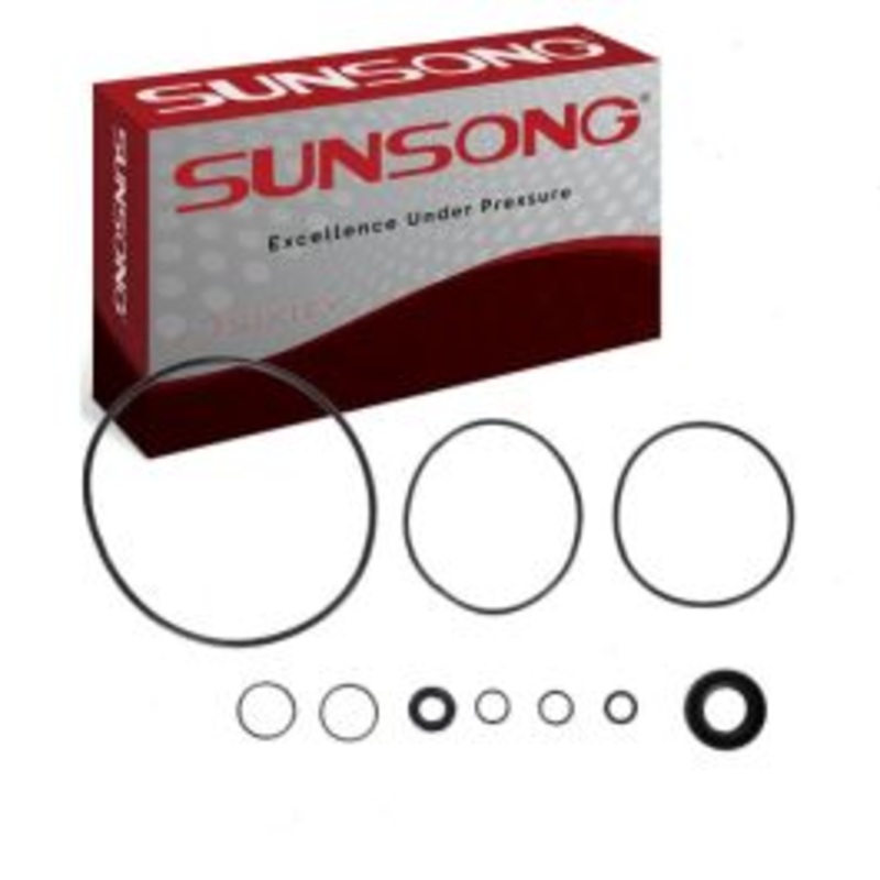 Sunsong Power Steering Pump Seal Kit for 1968-1987 Oldsmobile Cutlass 3.8L 4.1L 4.3L 5.0L 5.7L 7.5L L6 V6 V8
