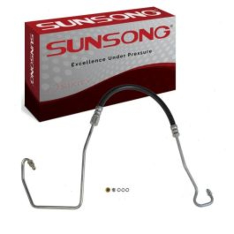 Sunsong Pump To Hydroboost Power Steering Pressure Line Hose for 2003-2005 GMC Savana 1500