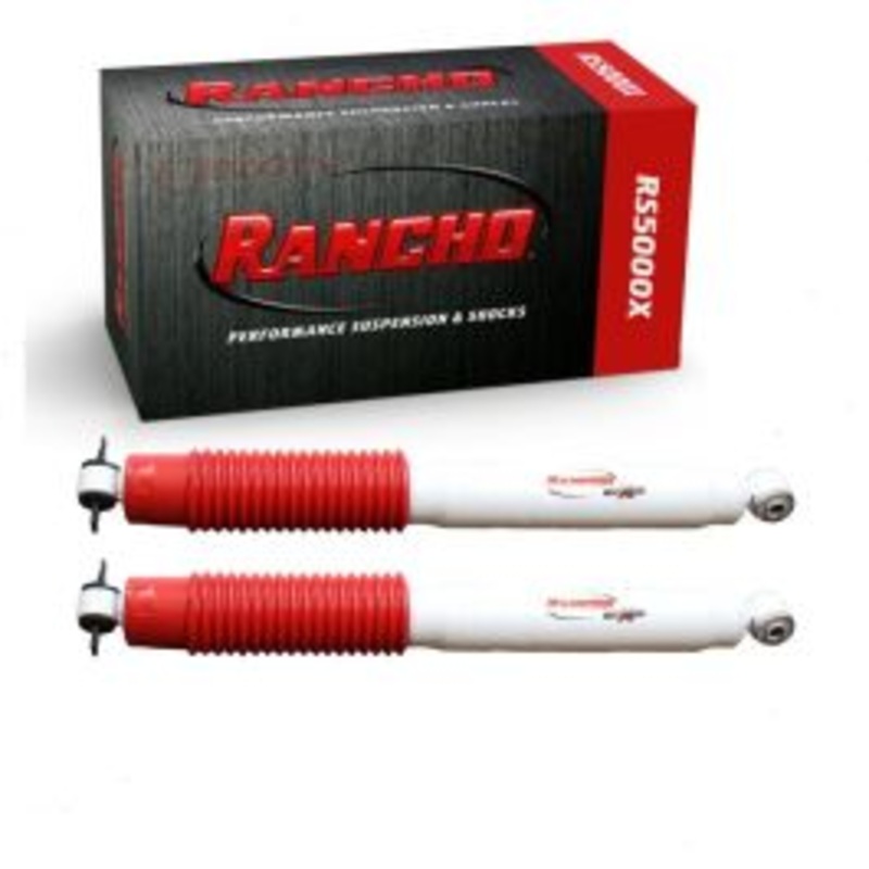 2 pc Rancho RS5000X Rear Shock Absorbers for 1995-2000 Chevrolet Tahoe 5.7L V8
