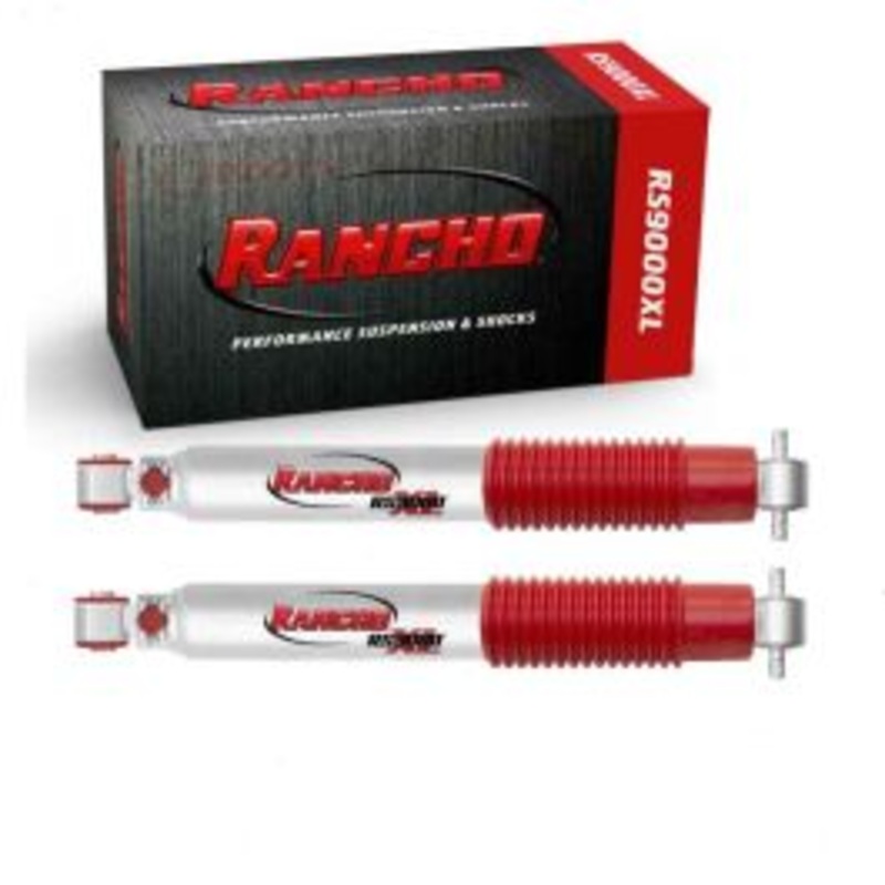 2 pc Rancho RS9000XL Rear Shock Absorbers for 1995-2000 Chevrolet Tahoe 5.7L V8