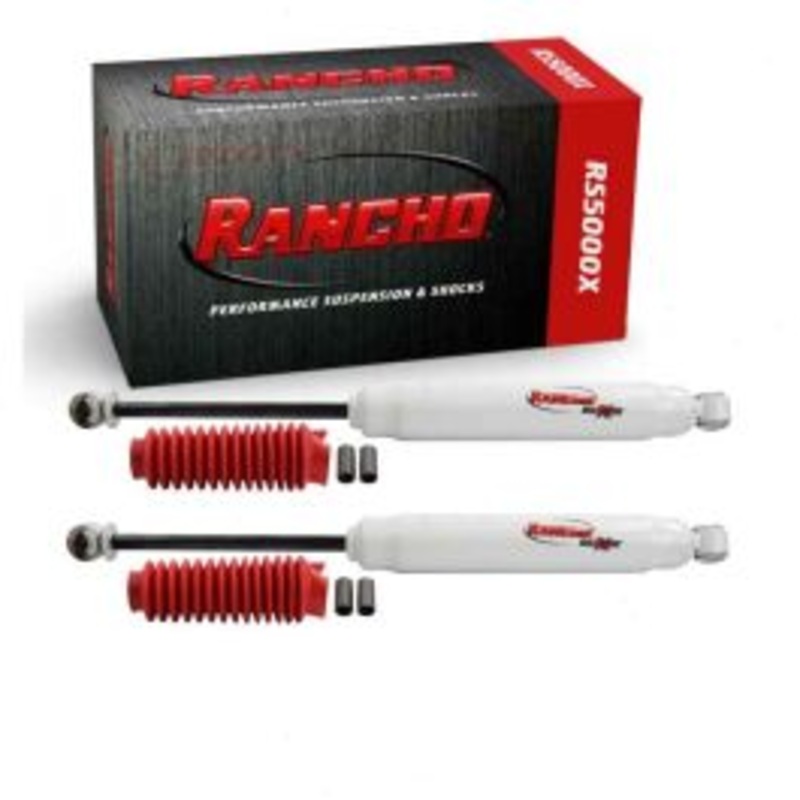 2 pc Rancho RS5000X Front Shock Absorbers for 1963-1965 Jeep J-210