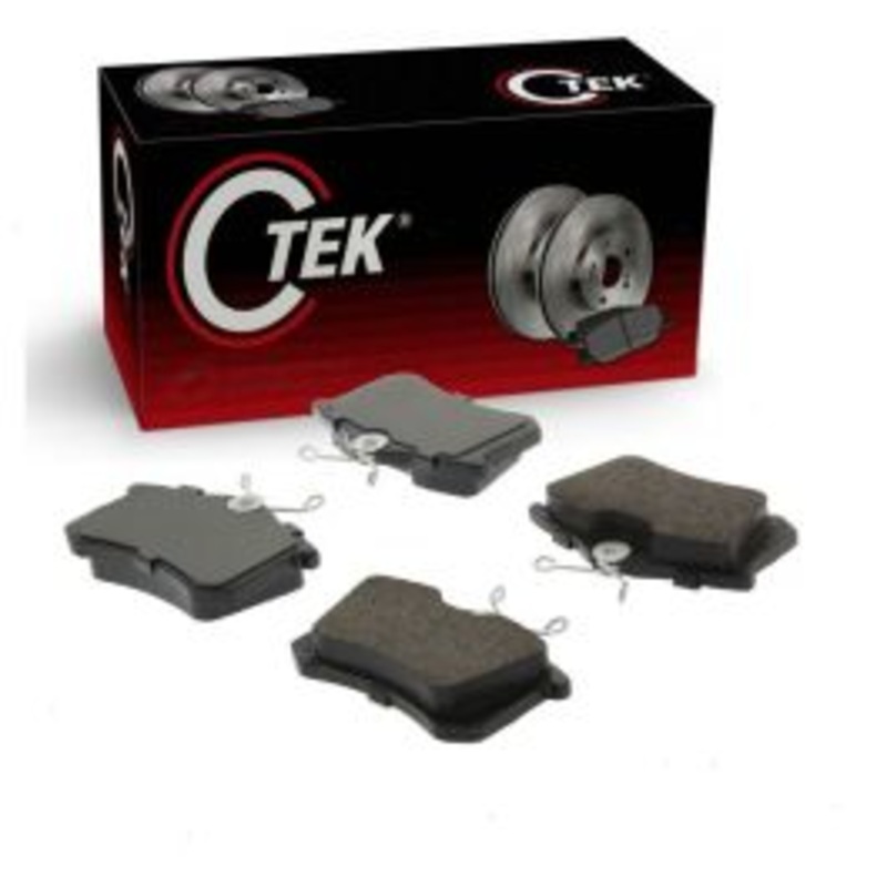 Centric CTEK Rear Disc Brake Pad Set for 1999-2007 Audi TT